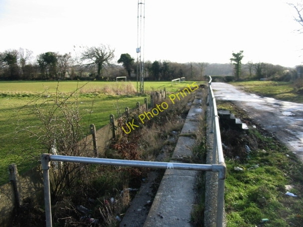 Photo 6"x4" Stands for Snowdown football and rugby club Aylesham c2009