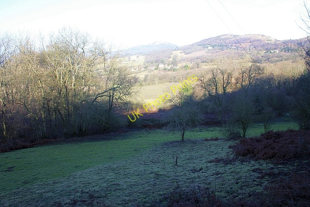 Photo 6"x4" Steep hillside below the A449 toll house Barton Court\/SO7440 c2009