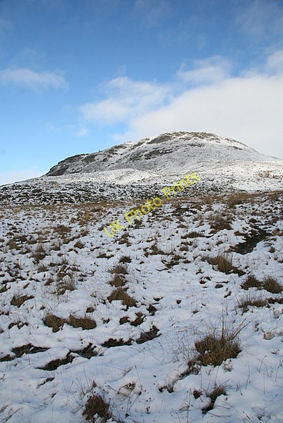 Photo 6"x4" The slopes of Creag na Bruaich Invereddrie c2009
