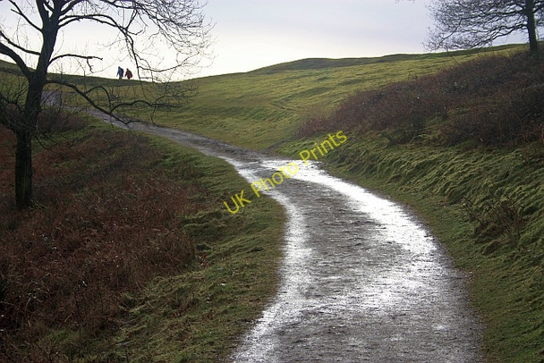 Photo 6"x4" Path to Broad Down Little Malvern c2009