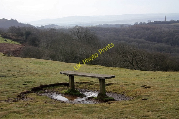 Photo 6"x4" Seat, Hangman's Hill Little Malvern c2009