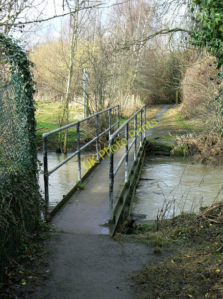 Photo 6"x4" Footbridge across the Soar Croft\/SP5195 c2009