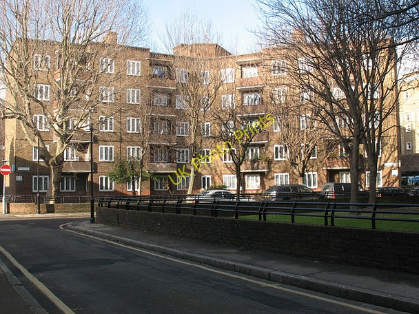 Photo 6"x4" Betsham House, Tennis Street, Southwark London c2009