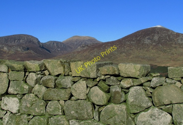 Photo 6"x4" The Mourne Wall near Carrick Little Annalong c2009