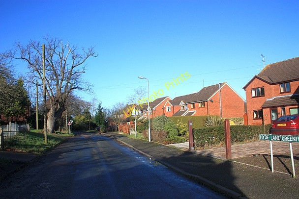 Photo 6"x4" Hyde Lane, Tunnel Hill, Upton Tunnel Hill\/SO8440 c2009