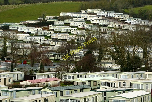 Photo 6"x4" Ladram Bay caravan park North Star c2009
