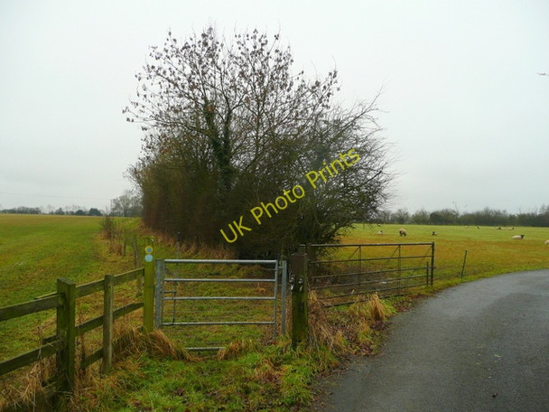 Photo 6"x4" Bridleway south to Hopsford Hopsford c2009