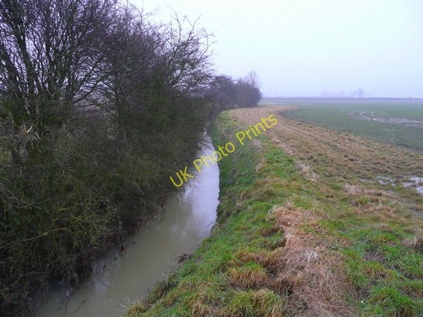 Photo 6"x4" Yawthorpe Beck - upstream Yawthorpe c2009