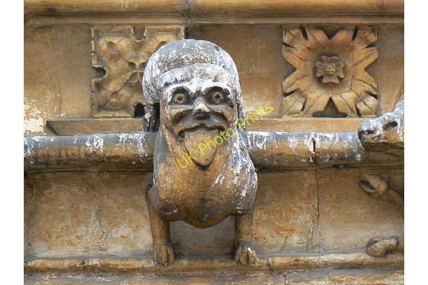 Photo 6"x4" Grotesque (2), St John the Baptist church, Cirencester Cirencester c2009