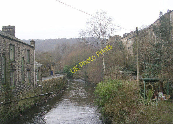 Photo 6"x4" River Calder - Stubbing Holme Road Hebden Bridge c2009