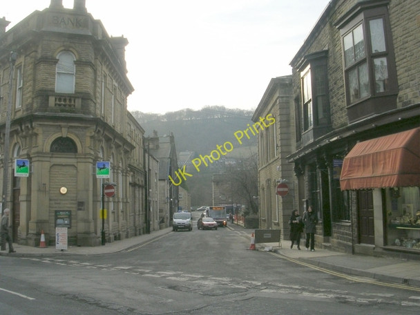 Photo 6"x4" Hope Street - Albert Street Hebden Bridge c2009
