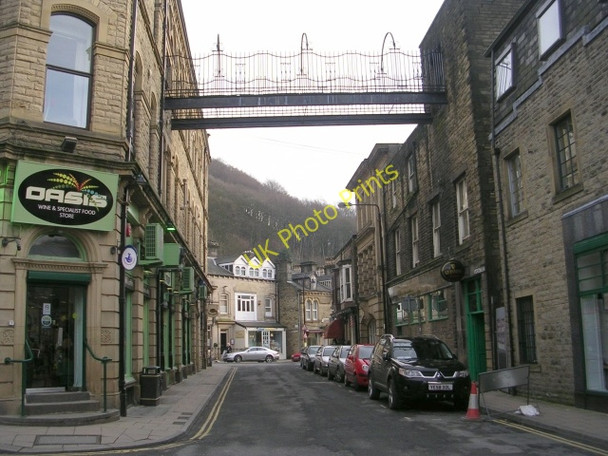 Photo 6"x4" Carlton Street - Crown Street Hebden Bridge c2009