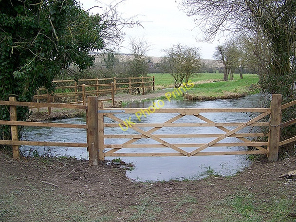 Photo 6"x4" Gate by the River Ebble Bishopstone\/SU0725 c2009