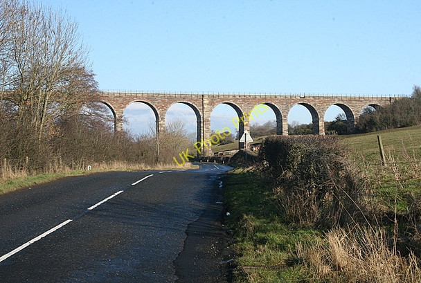 Photo 6"x4" Burnton viaduct Dalrymple c2009