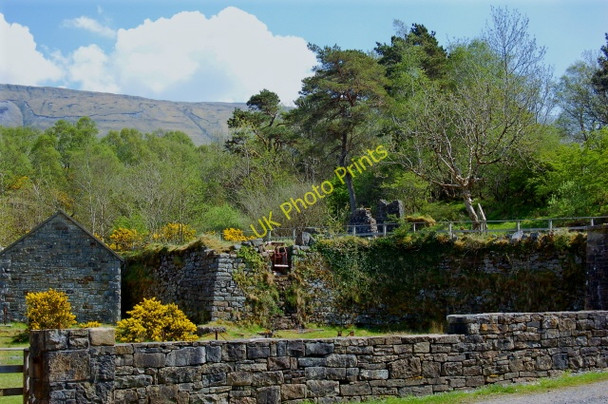 Photo 6"x4" Derelict mill at entrance to Gleniff Horseshoe Drive Ballaghnatrillick c2008