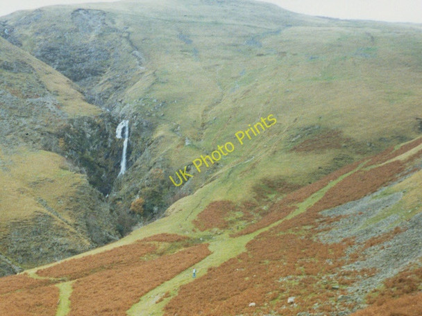 Photo 6"x4" Hillside east of Cautley Spout Cautley c1992