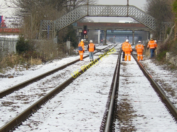Photo 6"x4" Long Eaton Railway repairs Long Eaton c2009