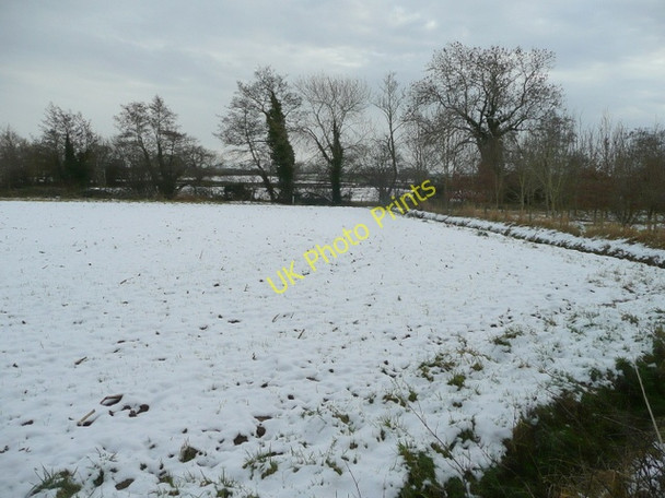 Photo 6"x4" Field between churchyard and brook Dymock c2009