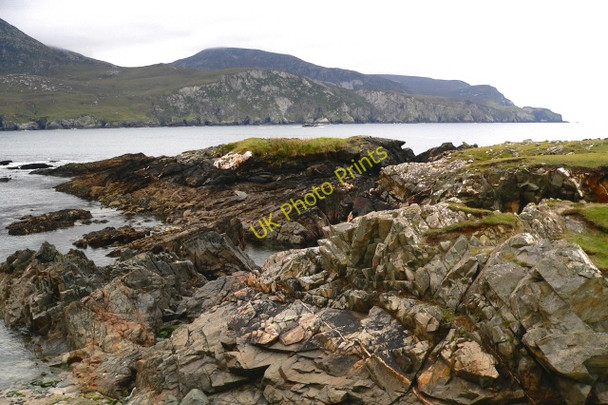 Photo 6"x4" Loughros Beg Bay & Slievetooey Mountains Crannogeboy c2005 P2