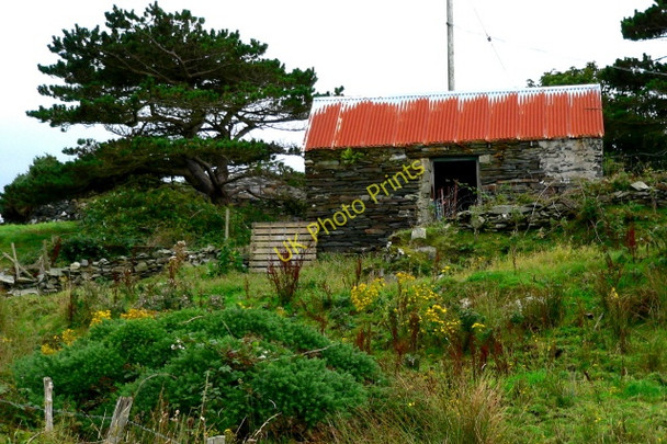 Photo 6"x4" Farm Building on Loughros Peninsula Crannogeboy c2005