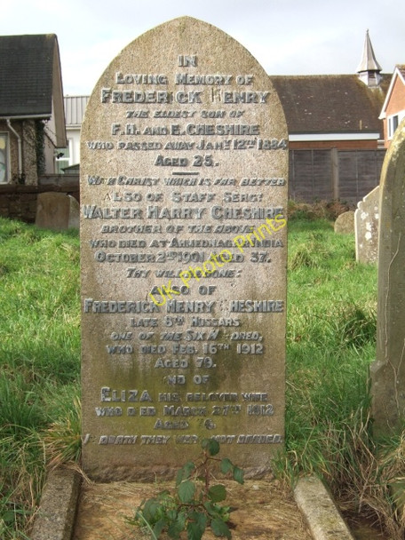 Photo 6"x4" Gravestone outside All Saints church, Whipton Exeter c2009