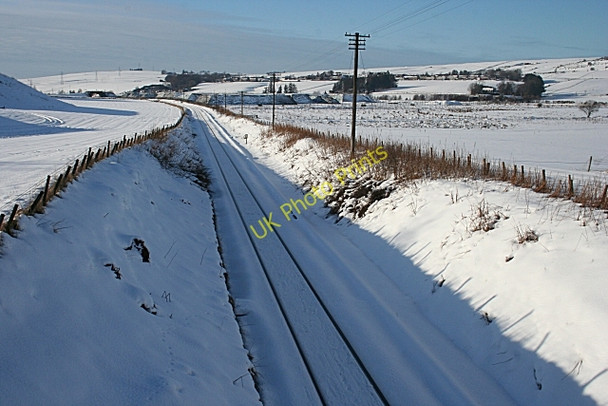 Photo 6"x4" Aberdeen to Inverness Railway Line Keith c2009
