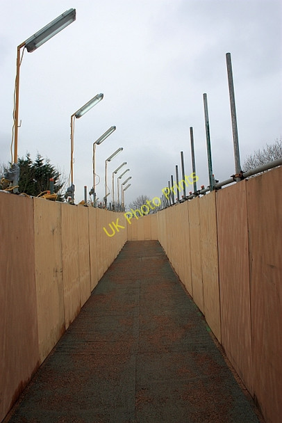 Photo 6"x4" Inside the temporary footbridge, Colwall Colwall Green c2009
