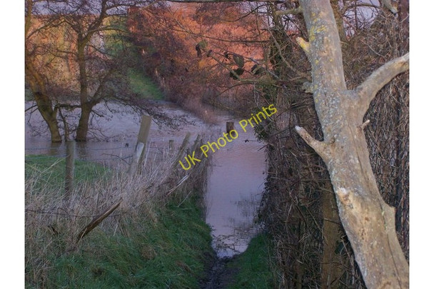 Photo 6"x4" Flooded Footpath Birling\/TQ6860 c2009