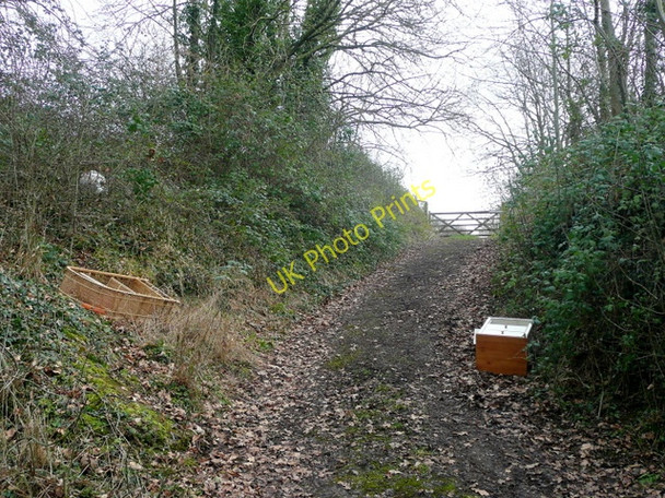 Photo 6"x4" A small flytip by Springetts Lane Ross-on-Wye c2009