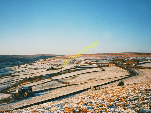 Photo 6"x4" Field patterns at Mount Tabor Mount Tabor c1995