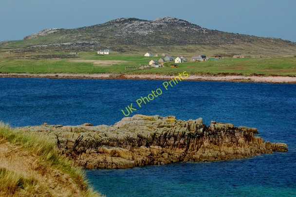 Photo 6"x4" Owey Island - Abandoned and summer homes Kincaslough c2008
