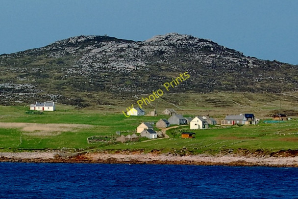 Photo 6"x4" Owey Island - Abandoned & summer homes Kincaslough c2008