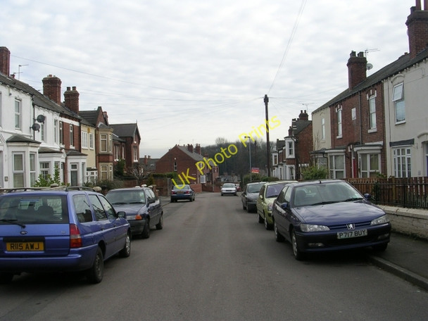 Photo 6"x4" Banks Avenue - Love Lane Pontefract c2009