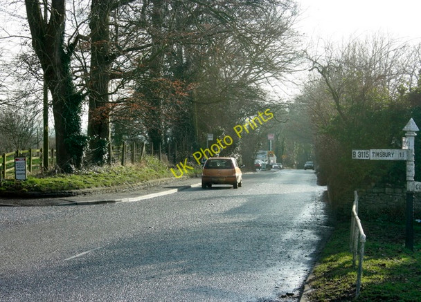 Photo 6"x4" 2009 : A39 going south at Cross Ways Barrow Vale\/ST6460 c2009