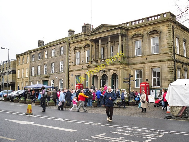 Photo 6"x4" Good Friday gathering outside Skipton Town Hall Skipton c2009