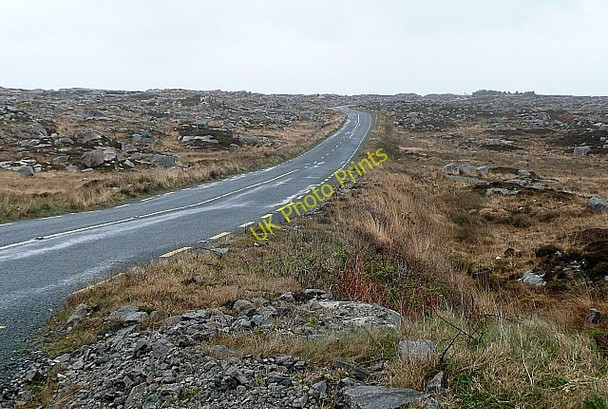 Photo 6"x4" Main road across Garmna (Gorumna) island Gorumna c2009
