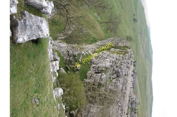 Photo 6"x4" Malham Cove and limestone pavement Malham\/SD9062 c2009