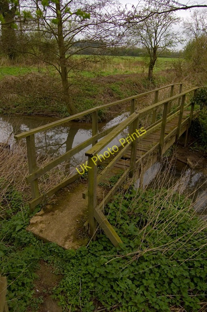 Photo 6"x4" Bridge over Nunburnholme Beck Burnby c2009
