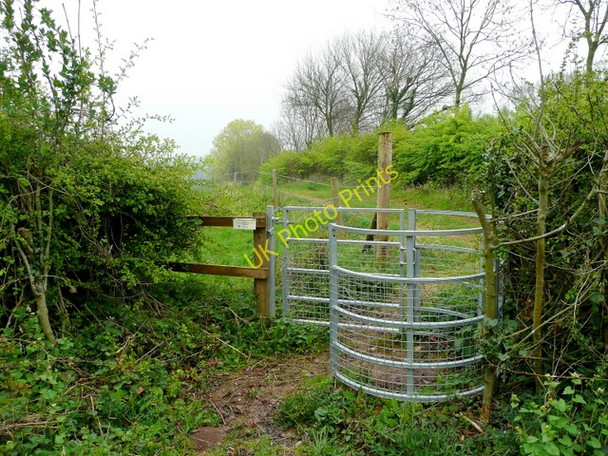 Photo 6"x4" New stile and permissive path Four Oaks\/SO6928 c2009