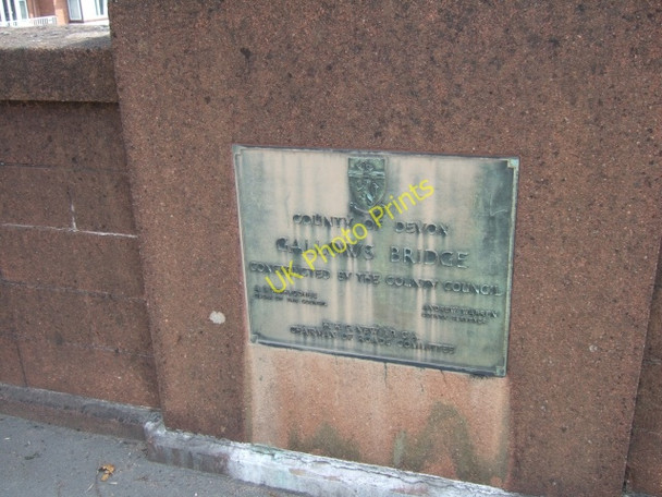 Photo 6"x4" Plaque marking the opening of Exeter By-Pass Heavitree c2009 P1