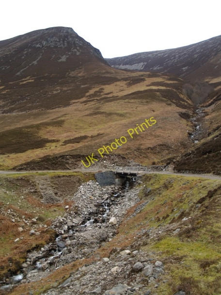 Photo 6"x4" Bridge over Allt nan Eun Braigh Bac c2009