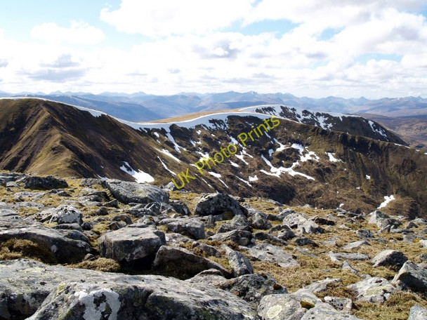 Photo 6"x4" Upper slopes of Coire Odhar Beag Coire Odhar Beag\/NN2192 c2009