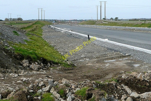 Photo 6"x4" M6 construction Oranmore c2009