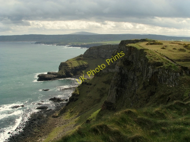 Photo 6"x4" Coastline near Benbane Head Dunseverick c2009
