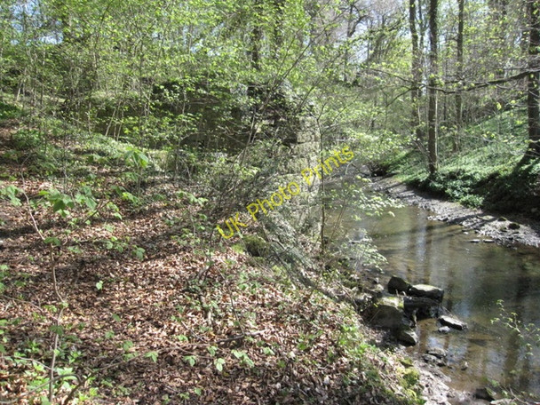 Photo 6"x4" Industrial structure by the River Alyn\/Afon Alun #2 Tafarn-y-Gelyn c2009