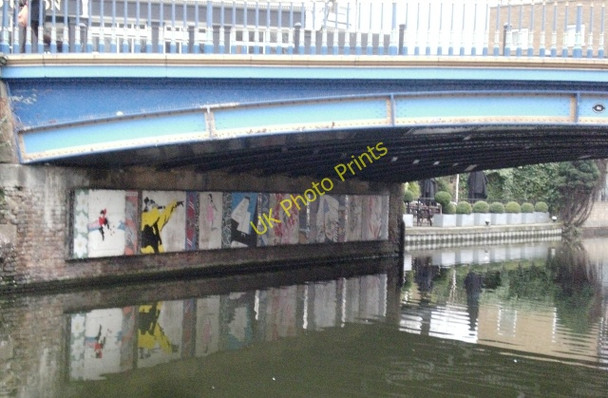 Photo 6"x4" Great Western Road bridge over the Grand Union Canal W11 Kensal Town c2009