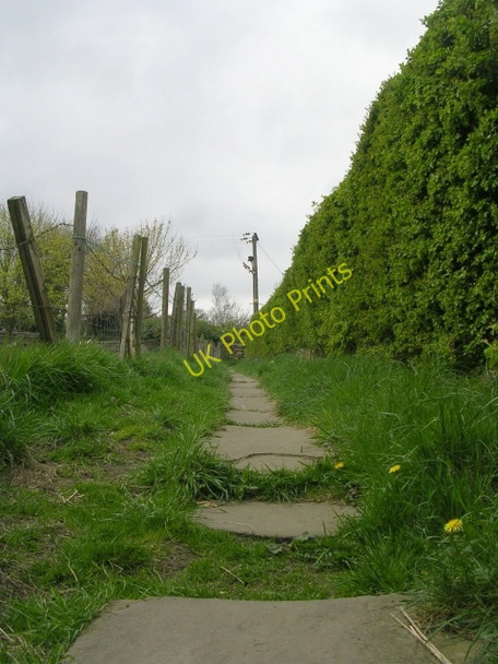 Photo 6"x4" Footpath - off Hebden Bridge Road near Church Upper Town\/SE0234 c2009