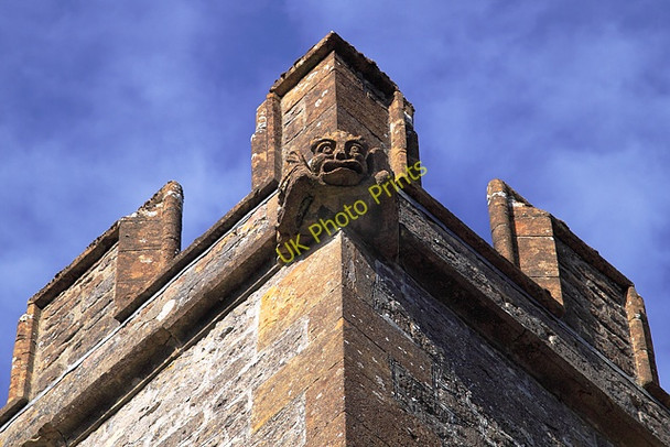 Photo 6"x4" Gargoyle on Evershot Church Tower Evershot c2009
