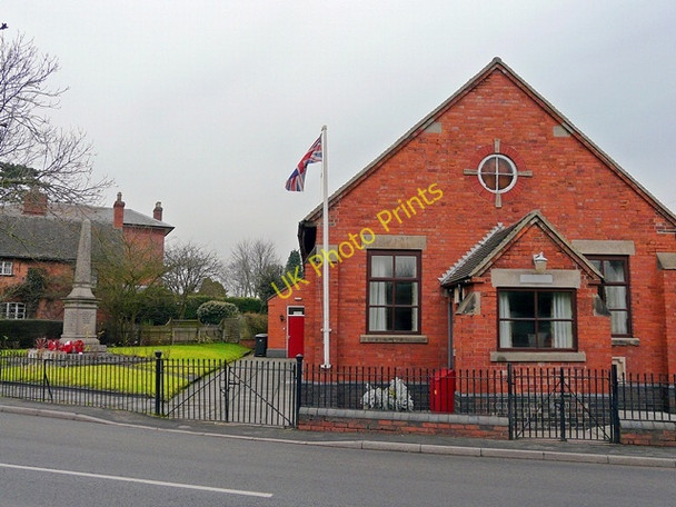 Photo 6"x4" The Village Hall, Yoxall Bond End c2009