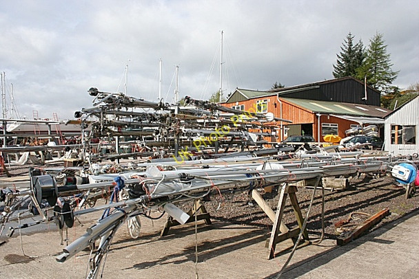 Photo 6"x4" Masts at Ardfern Ardfern c2009
